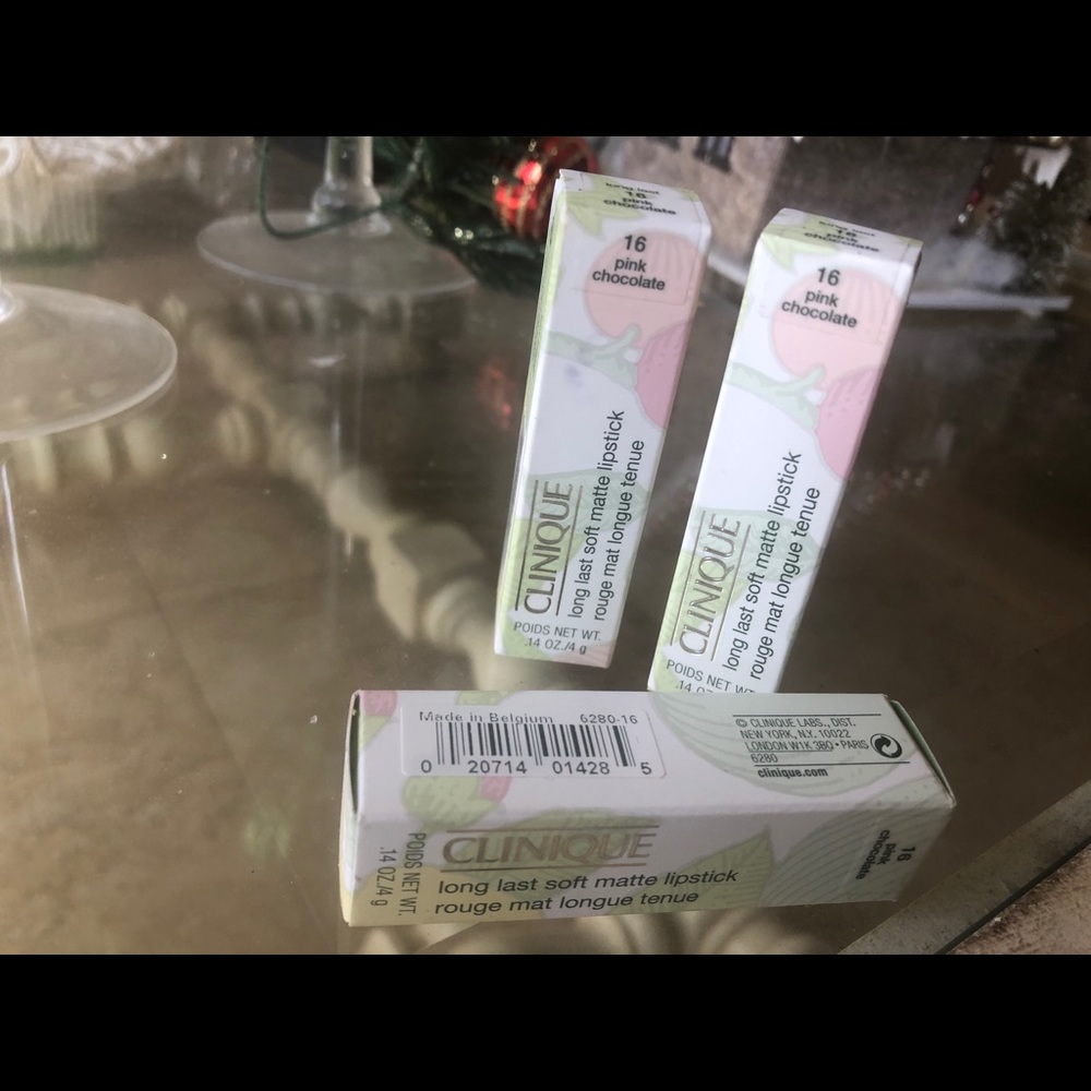 Clinique Long last lipstick Pink Chocolate .